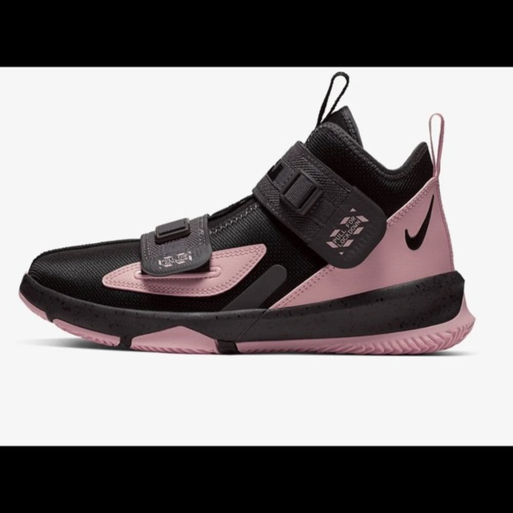 Nike LeBron "Soldier XIII" Pink Child Girl Boy Basketball Sneakers – 11